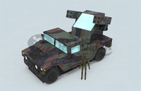 Véhicule missile de camion gonflable Avenger de couleur personnalisée Affichage extérieur PVC gonflable Cartoons de voiture Publicité Gonflables