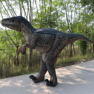 Disfraz de Dinosaurio Velociraptor Realista Personalizado, Robot de Tamaño Real para Espectáculos Jurásicos, Parques de Aventuras, Museos, Cosplay para Adultos - Product Image 6