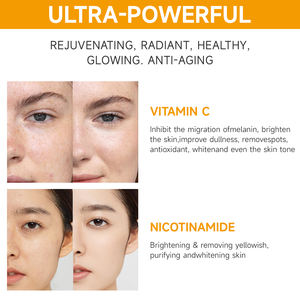 Toptan doğal c vitamini kojik asit ağartma nemlendirici krem RetinolStrong beyazlatma kollajen yüz kremi ve losyon - Product Image 2