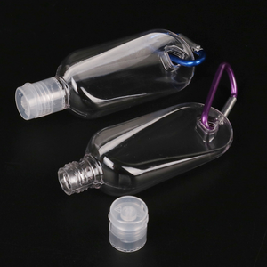 Botellas de Spray de Viaje de Plástico PET Reciclables y No Tóxicas de 30 ml, 50 ml, 60 ml y 80 ml con Pulverizador y Llavero para Desinfectante de Manos - Product Image 5