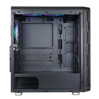 Châssis d'ordinateur ATX, boîtier de jeu en Option USB3.0 + USB2.0 + HD AUDIO PC de bureau