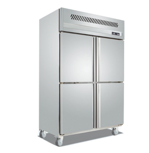 Congelador Vertical Industrial de Acero Inoxidable de <span class=keywords><strong>4</strong></span> <span class=keywords><strong>Puertas</strong></span> OEM, Refrigerador Comercial, Gabinetes Refrigerados en Venta - Product Image 4