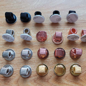A buon mercato in schiuma bianca autoadesiva argento acciaio inossidabile a molla tonda pinze portapenne Clip ad anello singolo portapenne in metallo - Product Image 5