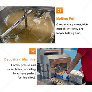 Của tôi Gummy sản xuất <span class=keywords><strong>Jelly</strong></span> làm cho máy cứng BONBON kẹo dây chuyền sản xuất giá - Product Image 3