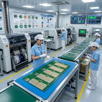 Service professionnel SMT tout-en-un de Shenzhen pour prototypes de circuits imprimés Rogers/PCBA avec finition de surface ENIG et blindage RF/EMI