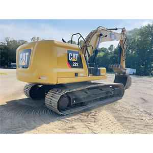 Excavadora de cadenas Caterpillar 323 usada en venta con componentes principales: motor, caja de cambios, bomba, cojinete, PLC - Product Image 3