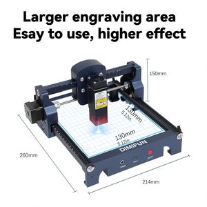 Chuyên nghiệp CNC mini máy khắc laser Máy tính để bàn máy cắt khắc máy - Product Image 5