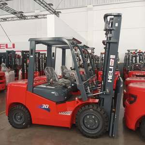 Heli Cpcd30 3ton 2 Ton Handleiding Diesel Vorkheftruck 7 Ton Off-Road Vorkheftruck Zware Diesel Heftruck 4 Meter Lift Prijs - Product Image 1