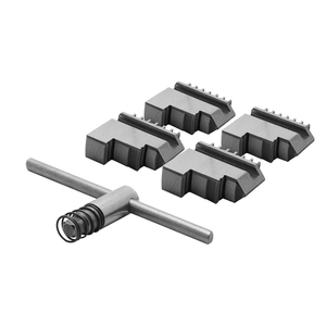 K12-130 CNC 4แกนโรตารี่130มม. 4 Jaws Chuck แกนหมุน1:10แกน4th แกนหมุนเครื่องกัดเราเตอร์ - Product Image 6