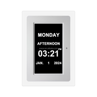 Avantages azan horloge murale numérique automatique heure de prière dans le monde entier lecteur de coran complet art islamique streaming musulman réveil personnalisé