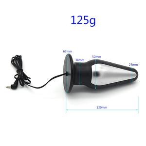 Vibrateur <span class=keywords><strong>anal</strong></span> électrique à électrochocs, <span class=keywords><strong>plug</strong></span> <span class=keywords><strong>anal</strong></span> vibrant en silicone, jouet sexuel pour femmes et hommes - Product Image 5