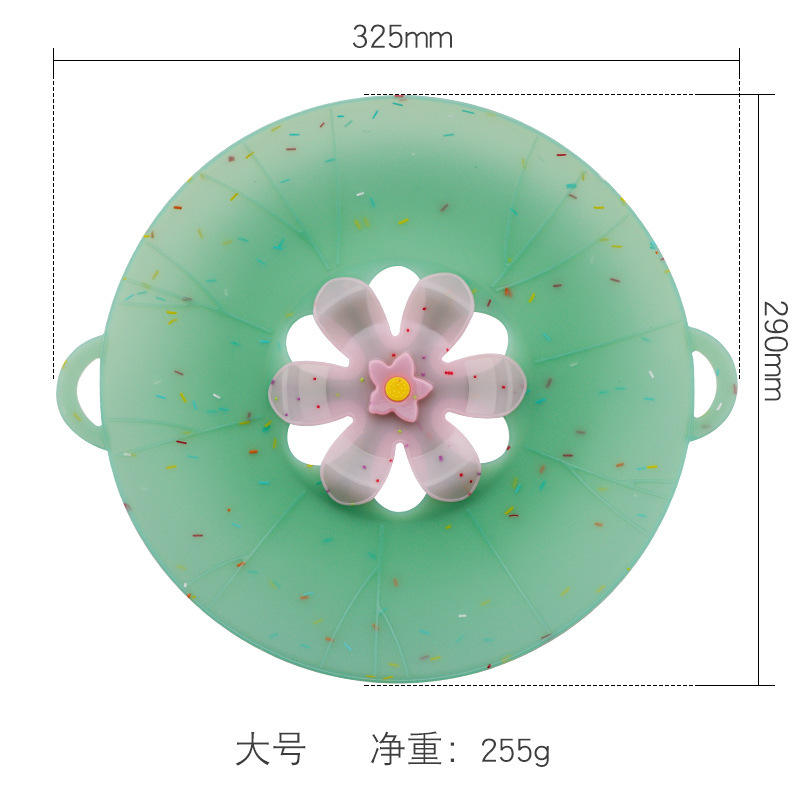 Grand format (29cm) en vert fruit (semi-transparent)
