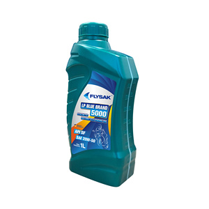 OEM <strong>Brand</strong> Label <strong>LP</strong> Blue <strong>Brand</strong> 5000 Synthetic Motorcycle Engine Oil API SF SAE 20W-50 - Product Image 1