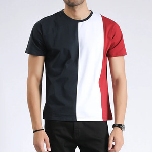 T-shirt pour homme à manches courtes de haute qualité, directement de l'usine, produits les plus vendus, vente chaude, t-shirt léger pour homme, à porter tous les jours en été - Product Image 1