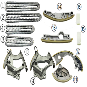 Audi için A6 Q7 A8 3.0T 2013-2016 C7 araba motoru yeni onarım zamanlama zinciri kiti - Product Image 3
