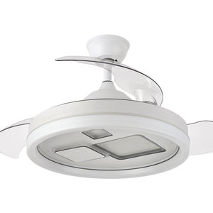 Y036 Modern Remote Control 42 Inch Bladeless 110/220v <b>Ceiling</b> Fans with <b>Lights</b> Lamp <b>Led</b> Designer Luz Con Ventilador Oculto Techo - Product Image 4