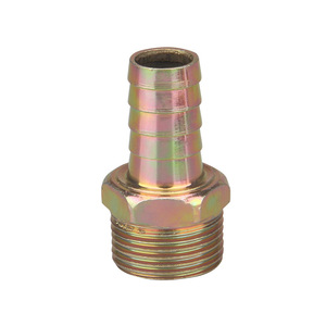 He Shi Hydraulic Connector Carbon Steel Threaded 2-19mm For Water Oil Molds Machinery - Product Image 4
