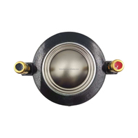 Bobine vocale CCAW à diaphragme entièrement en titane de 34,4 mm pour remplacement de transducteur à compression compatible avec la réparation de haut-parleur PA audio professionnel JBL 8Ω