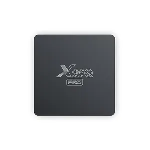 Cheapest LED Time Android 10.0 TV Box X96Q PRO 2GB/16GB 2.4G/5G Dual-band WiFi Allwinner H313 cheap price updated from X96Q