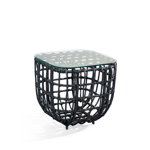 <span class=keywords><strong>Set</strong></span> di Sedute <span class=keywords><strong>da</strong></span> <span class=keywords><strong>Giardino</strong></span> in Alluminio Resistente alle Intemperie con Telaio in Metallo <span class=keywords><strong>Nero</strong></span> per Esterni - Product Image 5