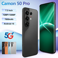 Nuevo Teléfono Inteligente Camon 50 Pro 5G 2026, Pantalla Grande de 7.3 Pulgadas, Deca Core, 16G+1TB, Batería de Gran Capacidad, Teléfonos Móviles Originales Desbloqueados