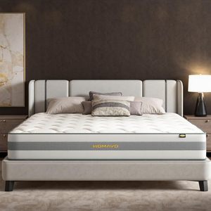 Cubrecolchón de Espuma Viscoelástica con Resortes Ensacados de Látex, Tamaño Individual, Matrimonial, Queen, King y Full, para Juegos de Muebles de Dormitorio y Hospitales - Product Image 1