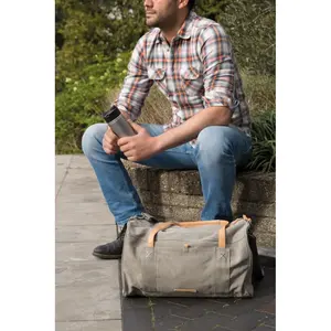 Borsa da viaggio in tela senza PVC, merchandising sostenibile - Product Image 1