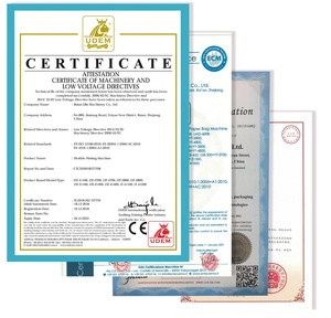 Nhà Máy Giá LMD-400G + LST-2700J Tự Động Tốc Độ Cao 2 Màu Sắc In Ấn Kraft Túi Giấy Máy Làm - Product Image 5