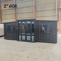 Casa Modular Prefabricada Industrial Pesada ZYBOX de 20 y 40 pies, Contenedor de Lujo Expandible con Baño para el Mercado de EE. UU. y Australia