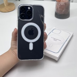 Funda Magnética Transparente para iPhone 18 17 16 Pro Max 15 14 Pro Max, Carcasa a Prueba de Golpes con Carga Inalámbrica - Product Image 2