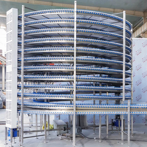 <span class=keywords><strong>Tour</strong></span> de refroidissement spirale industrielle en acier inoxydable de qualité alimentaire pour ligne de transformation alimentaire de boulangerie (refroidissement/congélation) - Product Image 4
