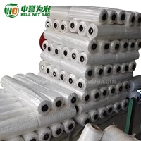 Filet d'emballage pour palettes en HDPE blanc haute résistance, résistant à la déchirure, longueur 1500m/2000m, découpé pour l'agriculture, l'emballage, la récolte et le stockage