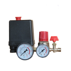 Régulateur de pression de compresseur d'air avec manomètre et valve pour système pneumatique - Product Image 1