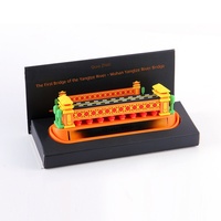 Plaque de signalisation de stationnement personnalisée, emblème urbain, ornement de pont, modèle architectural 3D, numéro de plaque d'immatriculation lumineux en PVC phosphorescent pour voiture