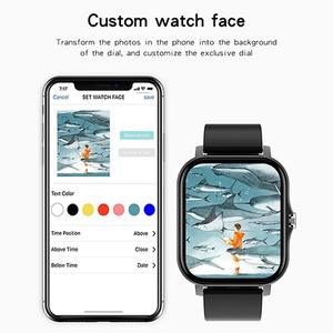 Bracelet intelligent Pro8 carré en TPU <span class=keywords><strong>le</strong></span> plus vendu, avec moniteur de fréquence cardiaque, tension artérielle, <span class=keywords><strong>podomètre</strong></span>, étanche et fonction d'appel - Product Image 3