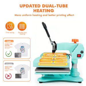 Presse à Chaud Combinée 11-<span class=keywords><strong>en</strong></span>-1 pour Sublimation 29x38 pour T-shirts, Tasses, Assiettes, Casquettes, Chaussures, Stylos – Transfert Thermique - Product Image 3