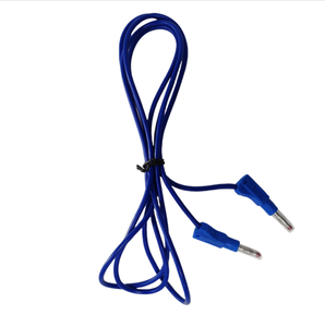 Connettori a <span class=keywords><strong>Banana</strong></span> Retrattili in Gomma Siliconica da 4mm, Connettori di Sicurezza Impilabili con Protezione per Cavi di Test - Product Image 4