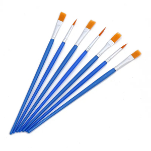 <span class=keywords><strong>Set</strong></span> di <span class=keywords><strong>Pennelli</strong></span> Piatti Personalizzati per Bambini, Artisti, Pittori Principianti e Studenti, con Setole in Nylon e Manico in Plastica per Dipinti Artistici - Product Image 2