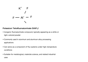 Fluoroaluminato di Potassio di Grado Industriale (Purezza 99,5%, Alta Reattività, Bassa Volatilità) in Polvere - Product Image 5