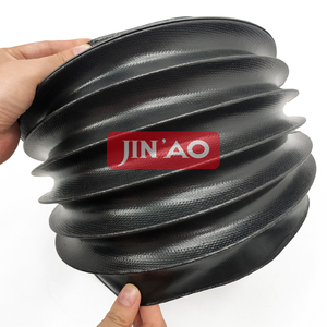 Máy Tiện Bụi Bằng Chứng Kính Thiên Văn Vòng CNC Tuyến Tính Hướng Dẫn Bellow Bìa Ống Thổi Bìa Lá Chắn - Product Image 2