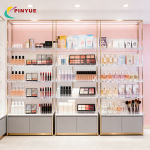 Meuble <span class=keywords><strong>de</strong></span> Présentation Cosmétique Modulable pour Salon <span class=keywords><strong>de</strong></span> Beauté et Soins <span class=keywords><strong>de</strong></span> la Peau, Conception Intérieure Personnalisée pour Toute la <span class=keywords><strong>Maison</strong></span>, avec Îlot Testeur et Rangement - Product Image 6