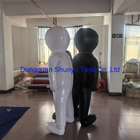Combinaison spatiale adulte gonflable à double couche en PVC souple personnalisée Shunyu avec SPH pour la fête