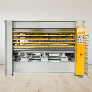 Multi Layer 3-Layer Hydraulic Hot Press Wood Panel Machine with 100t Pressure and 1300x2500mm Working Table for Plywood - Product Image 3