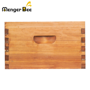 Nouvelles ruches Langstroth pour apiculture, 10 cadres, double profondeur et simple profondeur, avec grille d'exclusion de reine et feuilles de fondation (bois de sapin) - Product Image 5