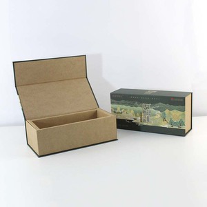 Luxury Custom Logo Embossed Recyclable Paper Cardboard Cajas Regalo <b>Black</b> Foldable Rigid Magnetic Closure Gift Packaging <b>Box</b> - Product Image 1