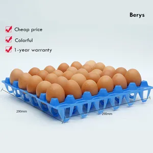 Bandeja de plástico reutilizable para huevos, colorida, de plástico, a la venta