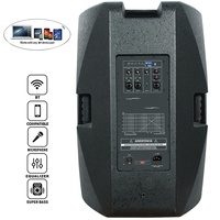 Sistema de Altavoces PA Profesional de 4000 W con Subwoofer de 15 Pulgadas, DSP, Línea de Arreglo de 2 Vías, Caja de Sonido, Conjuntos de Karaoke Inalámbricos, Bocina TWS