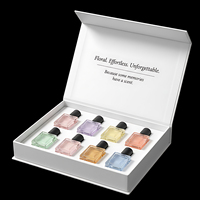 Boîte d'échantillons de parfum en carton en gros 1ml 2ml 5ml 10ml, boîte de voyage pour flacon d'huile parfumée, coffret cadeau de parfum avec insert en mousse
