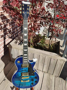 <span class=keywords><strong>Guitarras</strong></span> Eléctricas con Mástil de Arce al por Mayor Instrumentos Musicales de Alta Calidad <span class=keywords><strong>para</strong></span> <span class=keywords><strong>Principiantes</strong></span> y Profesionales Color Azul - Product Image 4
