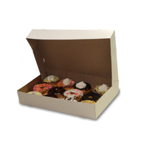 Boîte à cupcakes à emporter, personnalisée, imprimée en couleur, pliable, boîte à beignets en papier avec fenêtre, 6 pièces